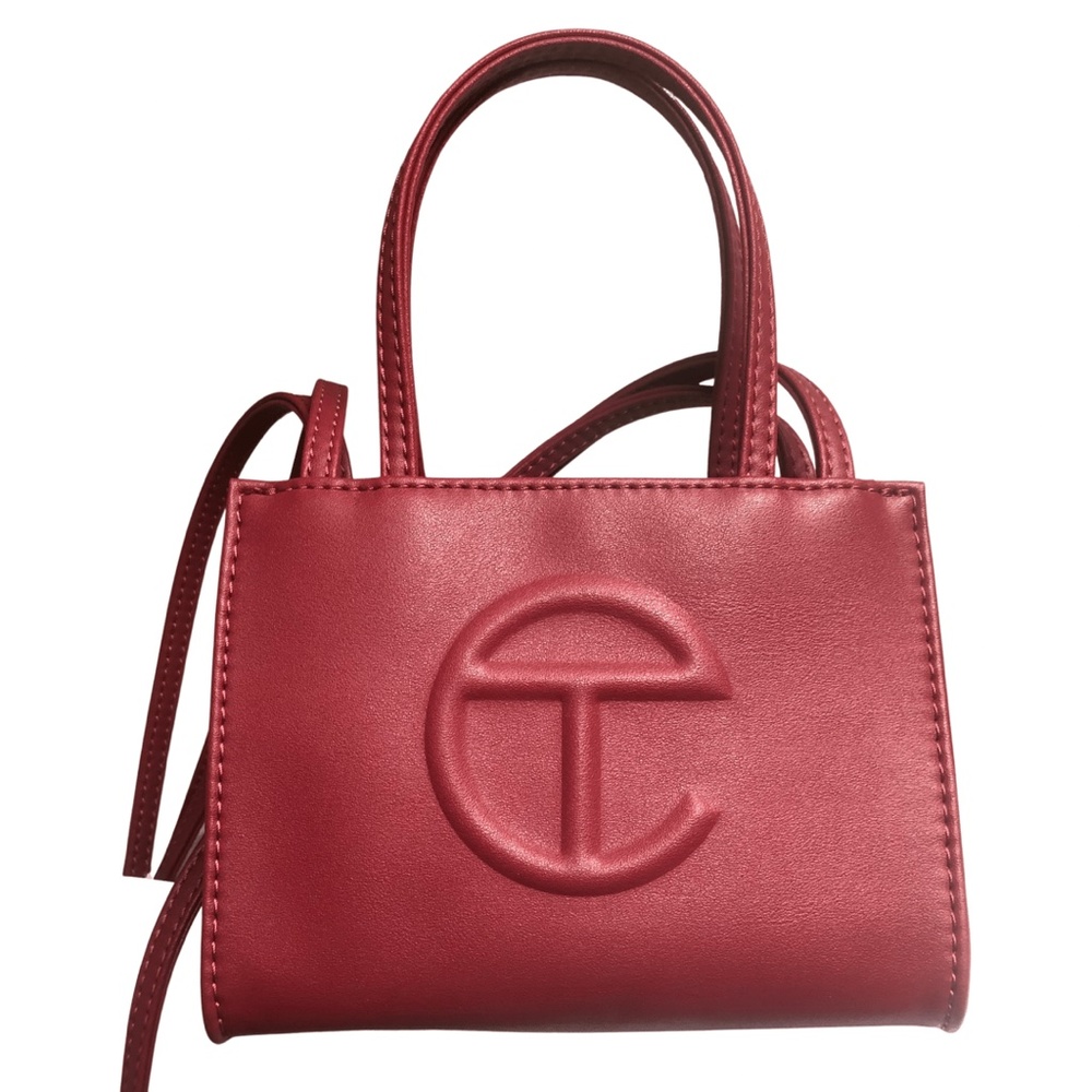 TELFAR | Small Oxblood Shopping Bag